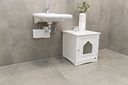 Vorschaubild TRIXIE Katzenhaus für Katzentoilette, MDF, 49 × 51 × 51 cm, weiß