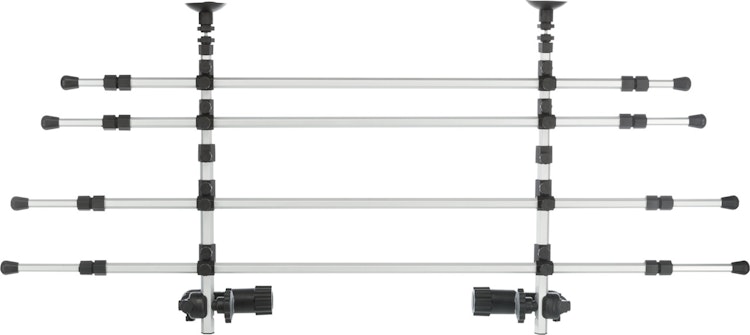 TRIXIE Auto-Gitter 105-172/46-60cm silber/schwarz