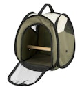 Vorschaubild TRIXIE Transporttasche, Vogel, 27 × 32 × 27 cm, beige/olivgrün