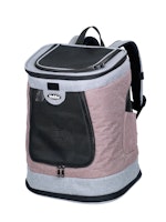 NOBBY Rucksack "PLATA" altrosa-grau 34 x 30 x 43 cm