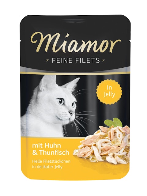Miamor Feine Filets in Jelly 100g Frischebeutel KatzennassfutterVorschaubild