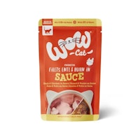 WOW Beutel 16x85g Ente&Huhn in Sauce Katzennassfutter