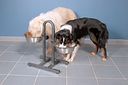 Vorschaubild TRIXIE Hundebar, höhenverstellbar, Edelstahl/Metall, 2 × 2,8 l/ø 24 cm