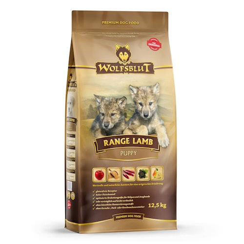 Wolfsblut Range Lamb Puppy 12,5 Kilogramm Hundetrockenfutter