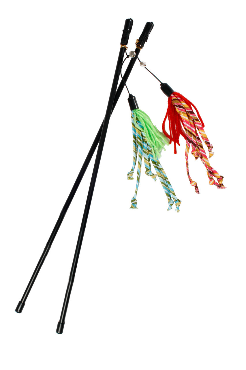 Karlie Katzenangel Nylonstreifen Katzenspielzeug