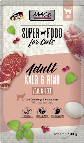 MAC's Cat 100g Beutel Katzennassfutter