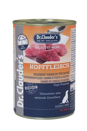Dr. Clauder's Selected Meat Pre Biotics 400g Dosen Hundenassfutter