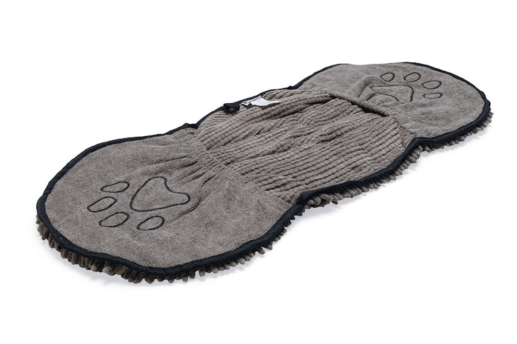 Karlie Dirty Dog Handtuch Shammy 80 x 35 Centimeter grau Hundereinigung