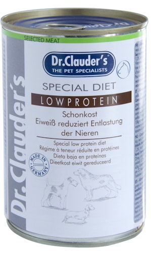 Dr. Clauder's Special Diet Low Protein 400g Dosen Hundenassfutter