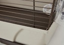 Vorschaubild SAVIC Käfig Mary 50 72x39x74cm grau/beige