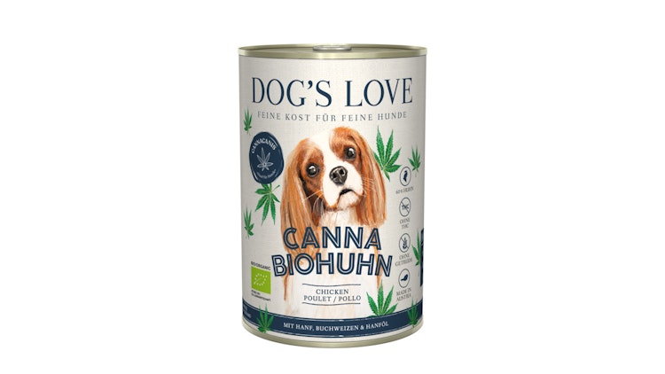 Dog's Love Canna Bio Hundenassfutter