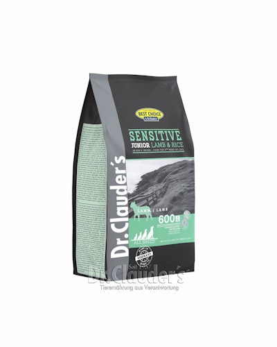 Dr. Clauder's Best Choice Lifecycle Sensitive Junior Lamm & Reis All Breed Hundetrockenfutter