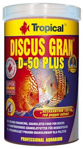 Tropical Discus Gran D-50 Plus Fischfutter