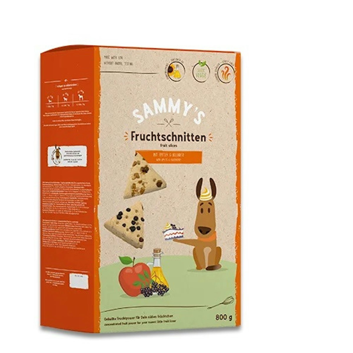bosch Sammy’s Fruchtschnitte Hundesnacks 4 x 800 Gramm