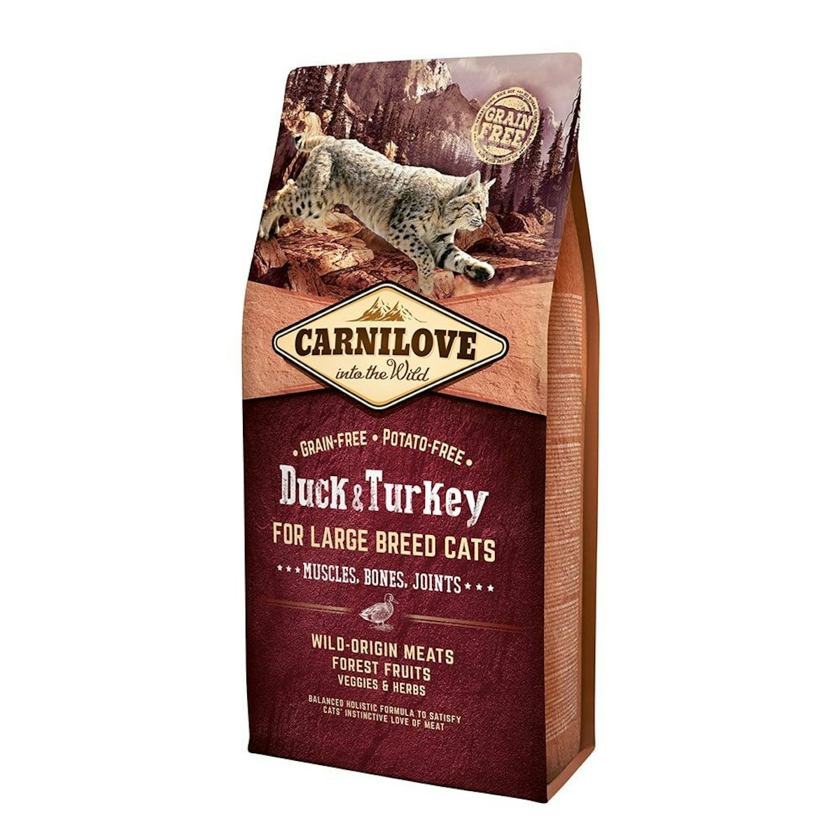 Carnilove Katze Trockenfutter Ente und Pute 1 x 6kg