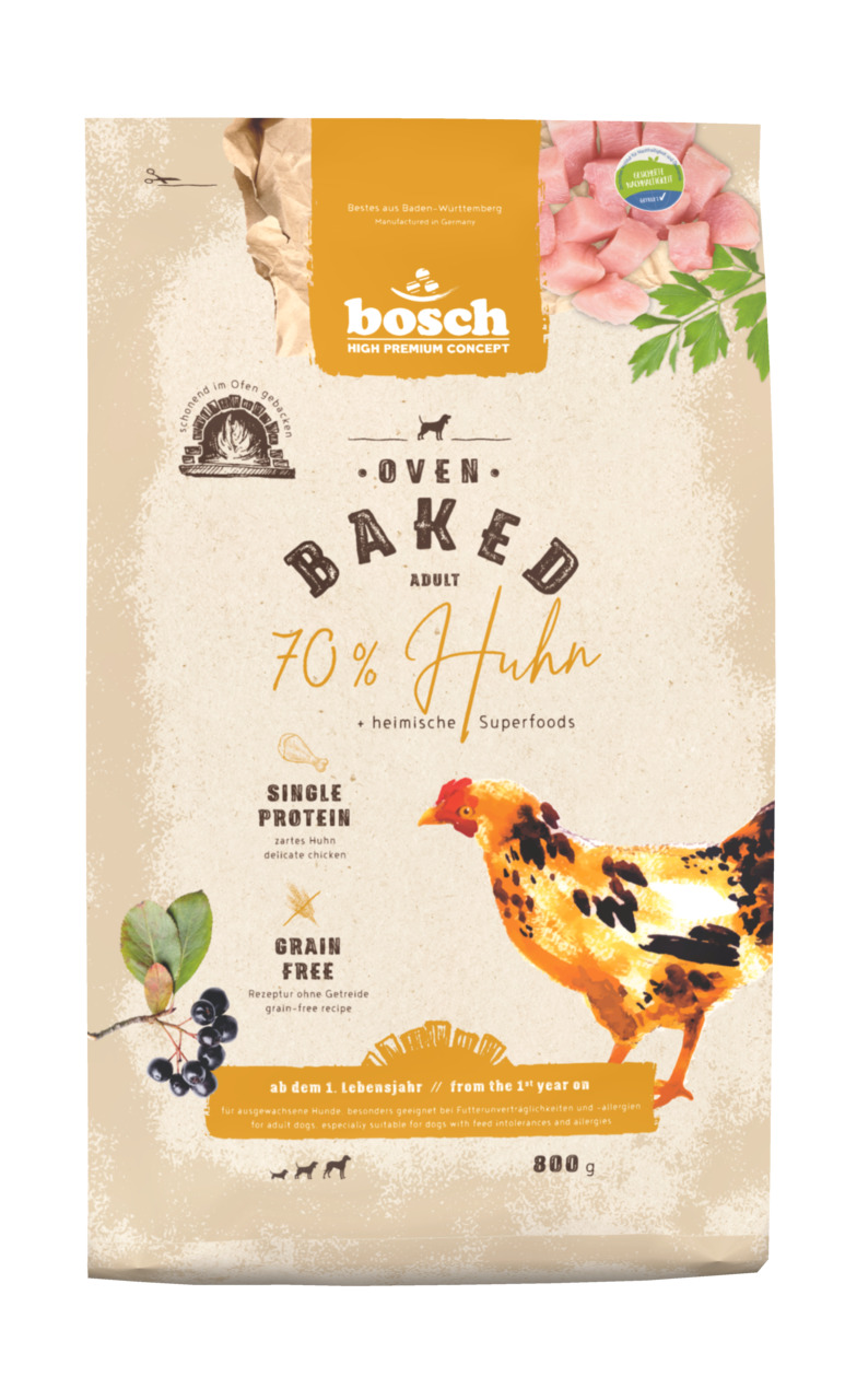 bosch HPC Oven Baked Huhn Hundetrockenfutter