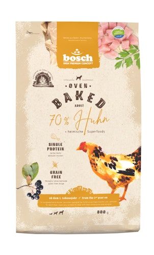 bosch HPC Oven Baked Huhn Hundetrockenfutter