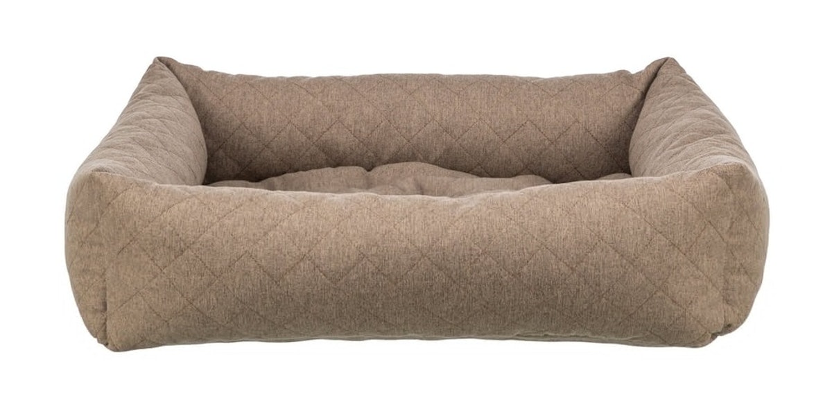 TRIXIE Bett Caliente, eckig, 120 × 75 cm, braun