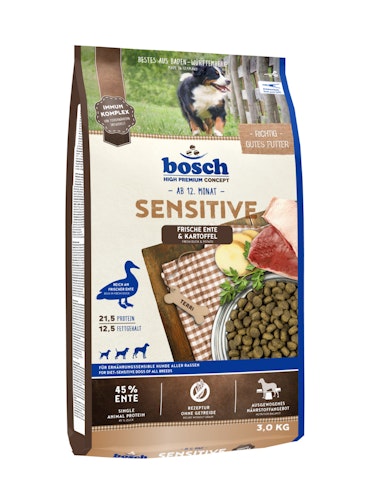 bosch Sensitive Ente/Kartoffel Hundetrockenfutter