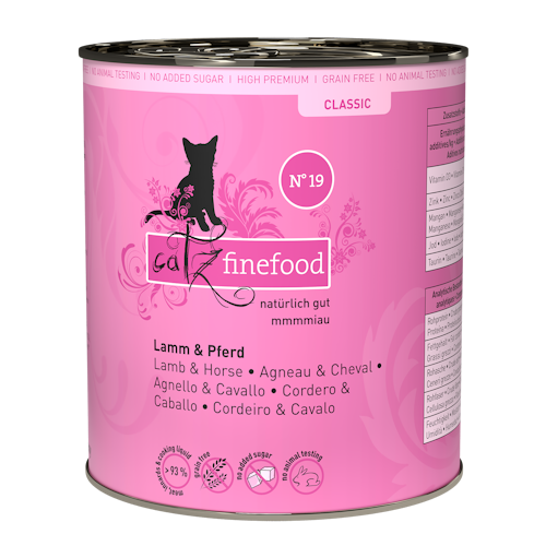 catz finefood Classic 6 x 800g Katzennassfutter