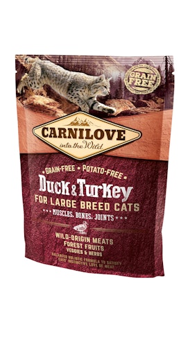 CARNILOVE Large Breed Duck & Turkey Katzentrockenfutter