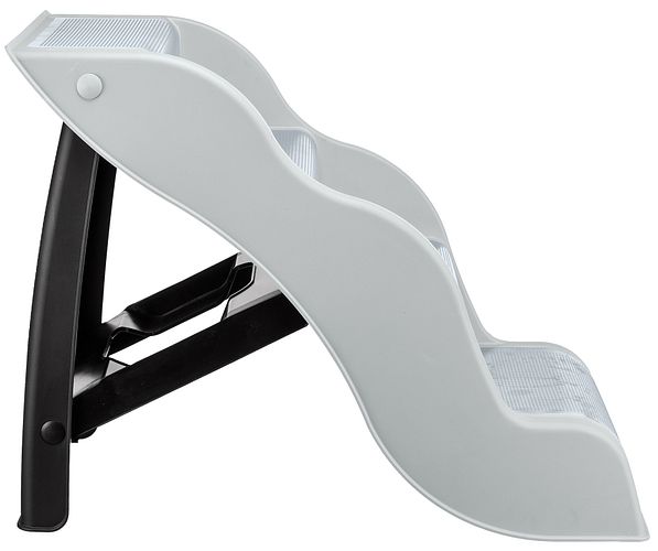 TRIXIE Treppe, Kunststoff, 38,5 × 60 × 79 cm, hellgrau