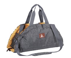 NOBBY Tasche "SHELLY" grau/senf 72 x 55 cm