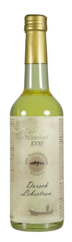 Dr. Clauder's BARF Reiner Dorschlebertran Nahrungsergänzung für Hunde & Katzen