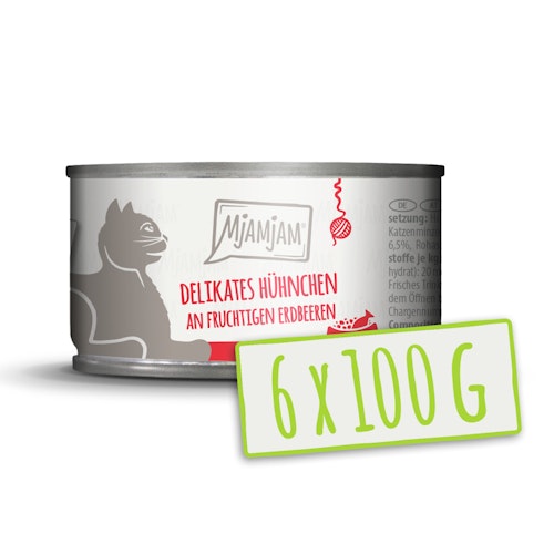 MJAMJAM 100 Gramm Katzennassfutter