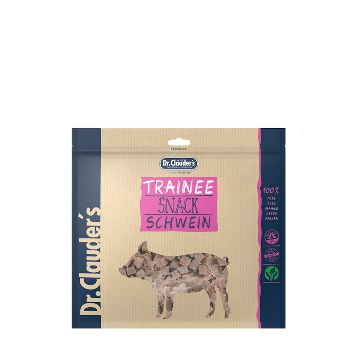 Dr. Clauder's 500g Trainee Snack 5 x 500 Gramm Schwein