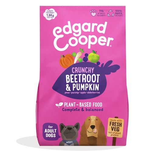 Edgard&Cooper Crunchy Rote Bete und Kübis Hundetrockenfutter
