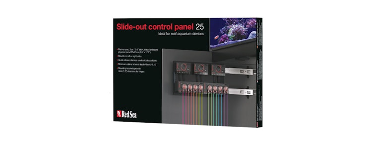 RED SEA Slide-out control panel