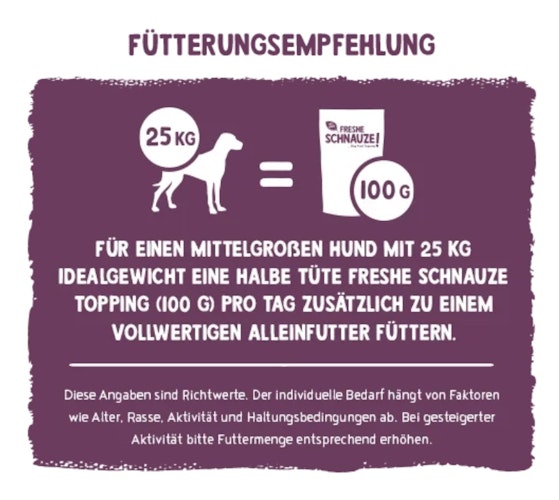 BOSCH Freshe Schnauze Topping 200g Obstgarten