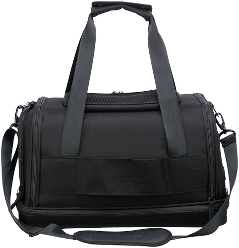TRIXIE Airline Tasche Plane 28 x 25 x 44 Centimeter schwarz Hundetransport