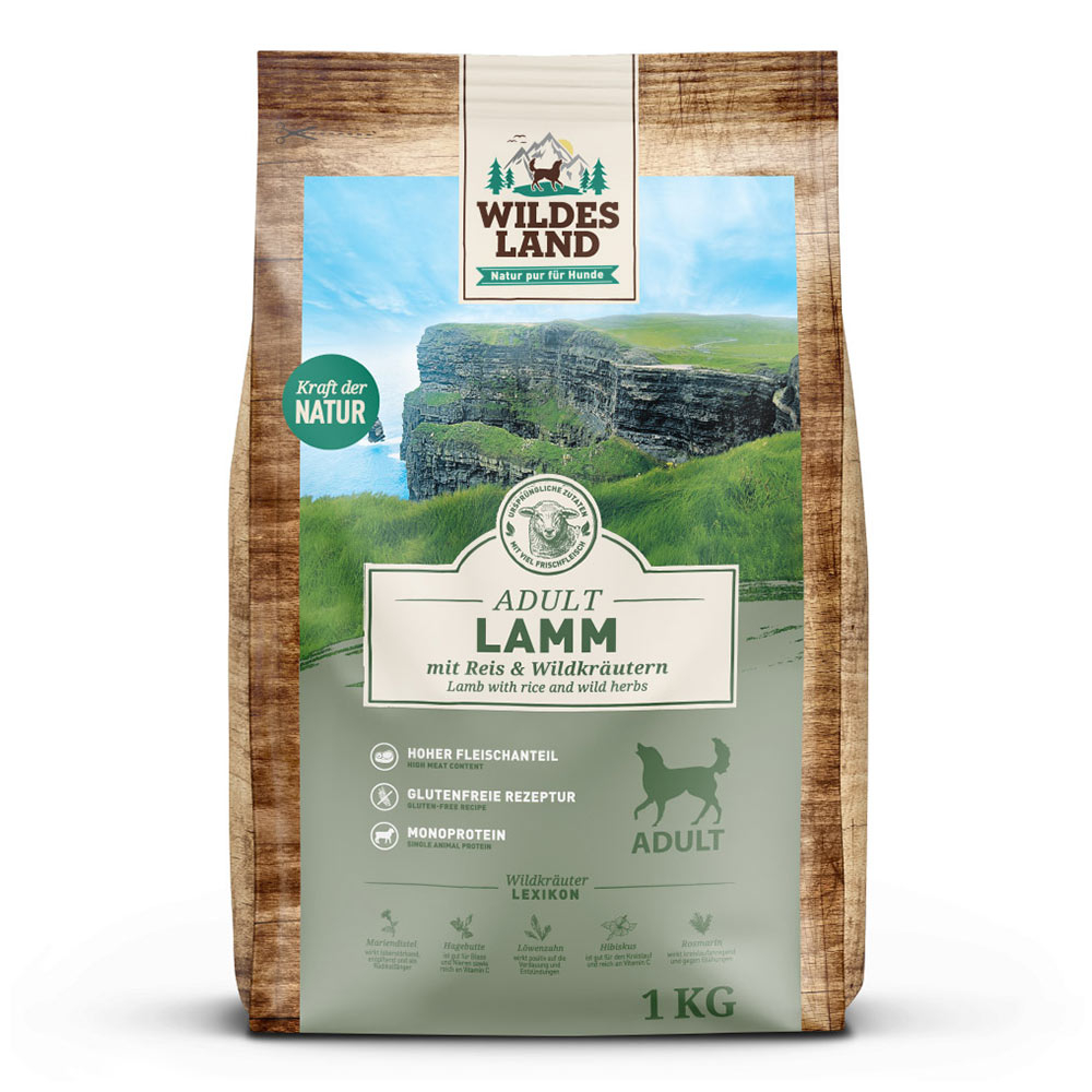 Wildes Land Lamm Hundetrockenfutter