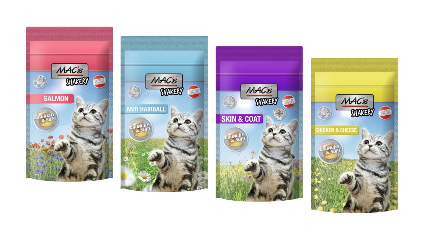 MAC's Snack-Mix Shakery 4x60g Katzensnack