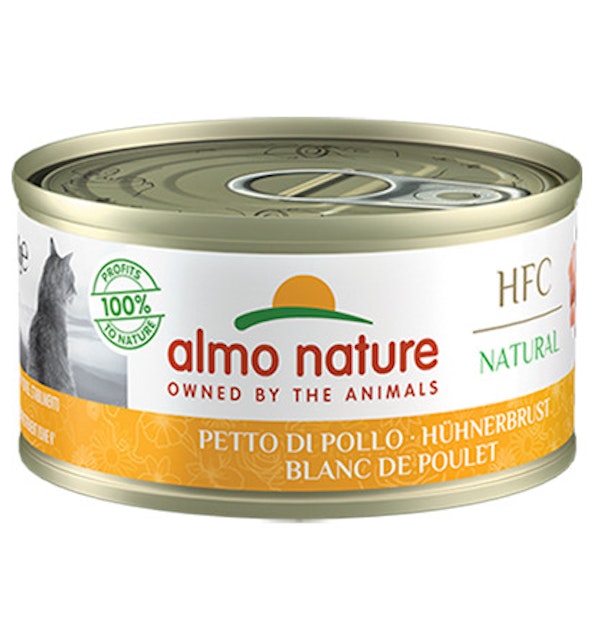 Almo Nature HFC Natural 70g Dose KatzennassfutterVorschaubild