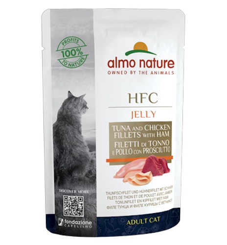 Almo Nature HFC Jelly 55g Beutel Katzennassfutter