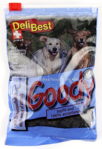 DeliBest Fleisch Goodys 100 Gramm Hundesnacks