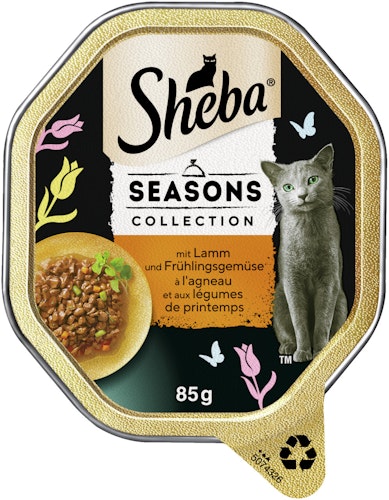 Sheba Seasons Collection 85 Gramm Schale Katzennassfutter
