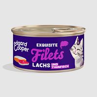 Edgard&Cooper Frischer Lachs & Wildfang-Thunfisch 70g Katzenfeuchtfutter