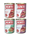 RINTI Kennerfleisch Dose 24 x 400g Mixpaket (Kalb,Pansen,Rind,Schinken)  HundenassfutterVorschaubild