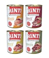 RINTI Kennerfleisch Dose 24 x 800g Mixpaket (Ente,Pute,Rentier,Huhn) HundenassfutterVorschaubild